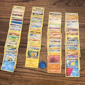 Lot of 95 Pokémon cards